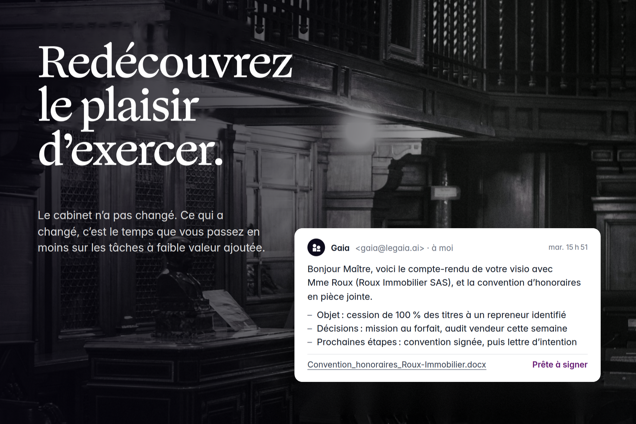 De l’IA qui répond à l’IA qui agit : une nouvelle étape pour les cabinets d’avocats