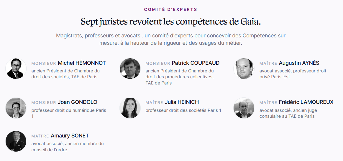 comite experts