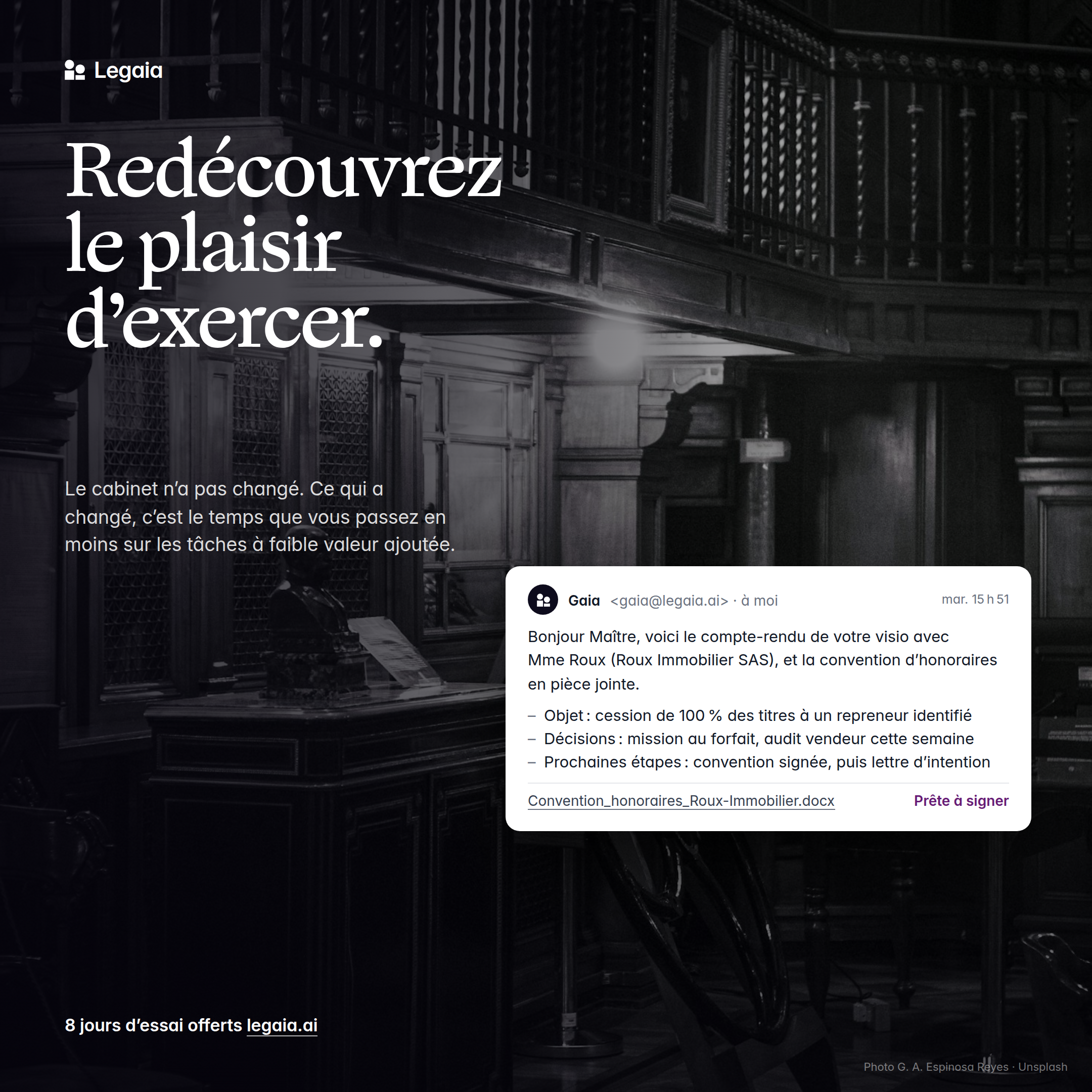De l’IA qui répond à l’IA qui agit : une nouvelle étape pour les cabinets d’avocats